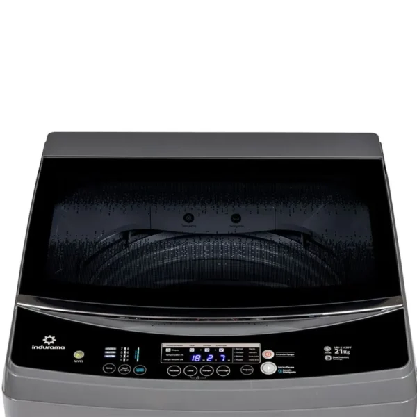 LAVADORA INDURAMA AUTOMATICA 21KG CROMADA - Image 3
