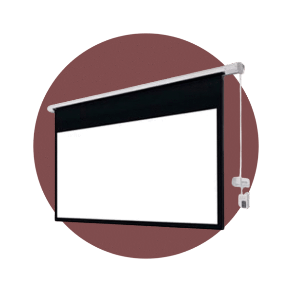 PANTALLA DE PROYECCION MOTORIZADA