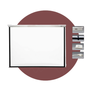 PANTALLA DE PROYECCIÓN MOTORIZADA PP-43100