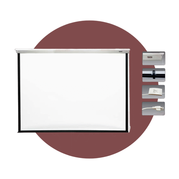 PANTALLA DE PROYECCIÓN MOTORIZADA PP-43100