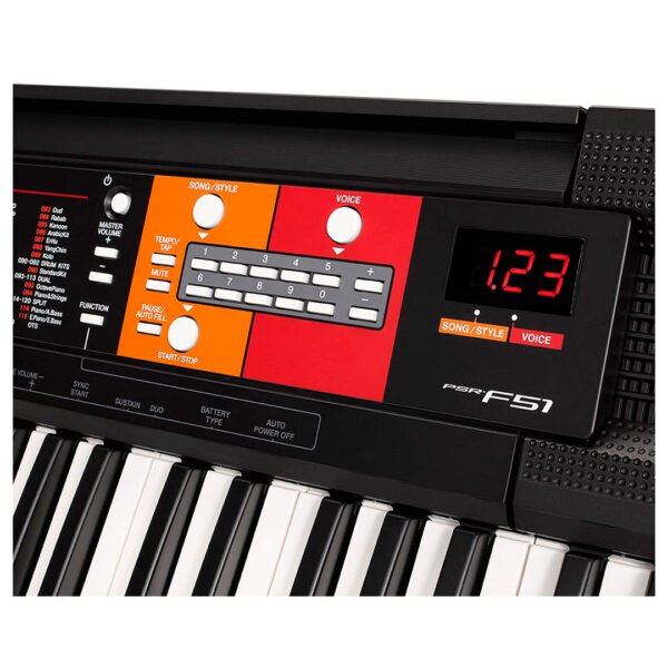 Teclado Yamaha PSR-F51 | 5 Octavas - Image 4