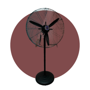VENTILADOR INDUSTRIAL BEST 24" PULGADAS DE PEDESTAL 135W
