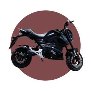 MOTO ELECTRICA E-RANGER NEGRA Z6 2000W
