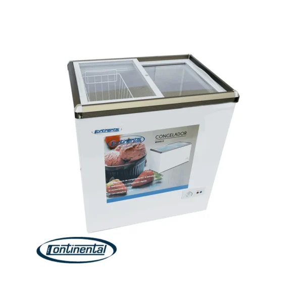 CONGELADOR CONTINENTAL TAPA DE VIDRIO 440LTS - Image 2