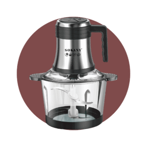 MAQUINA PICATODO SOKANY 800W 3.0L VIDRIO