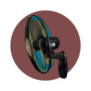 VENTILADOR DE PARED SMC 16" NEGRO