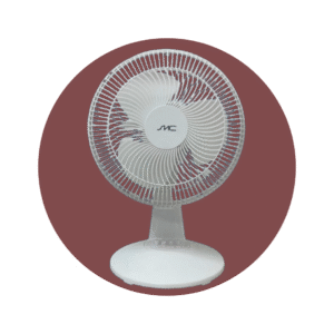 VENTILADOR DE MESA SMC 12" BLANCO