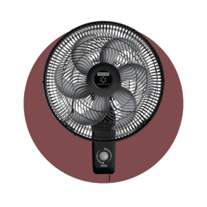 VENTILADOR DE PARED SAMURAI SILENCE FORCE PLUS 18" NEGRO