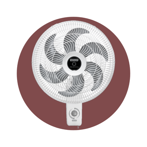 VENTILADOR DE PARED SAMURAI SILENCE FORCE PLUS 18" BLANCO