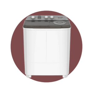 Lavadora 10kg Acros Semiautomática de Dos tinas MaxSpin Dry Blanca