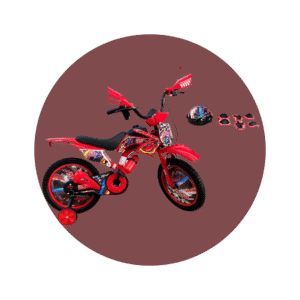 BICICLETA ARO 16 TIPO MOTO