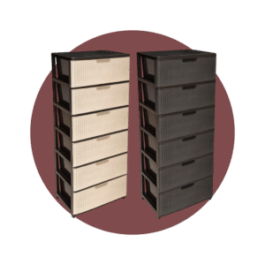 CAJONERA SUPREMA RATAN 6 P (COLORES)