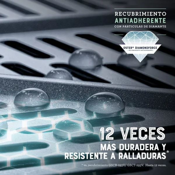 Freidora de Aire Manual Oster® Recubrimiento DiamondForce con Ventana y Luz Interna 6L - Image 5