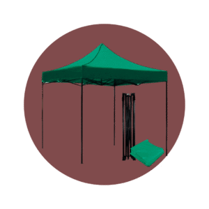 CARPA VERDE PLEGABLE 3X3 METROS