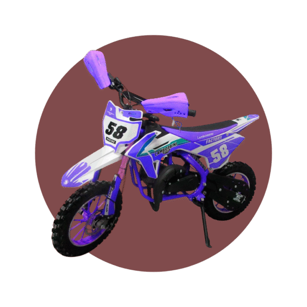 MINI MOTO LAMBORBINI CELESTE