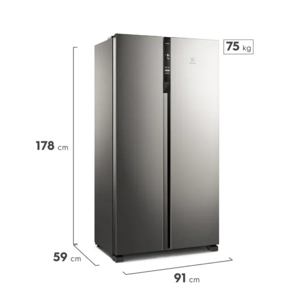 NEVERA ELECTROLUX SIDE BY SIDE 442LTS - Image 2