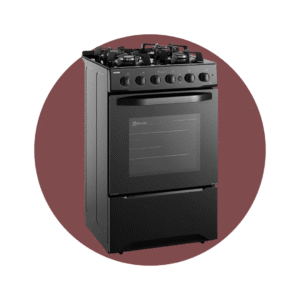 Cocina Electrolux 4 quemadores grill elétrico