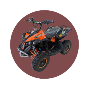 MINI CUADRON A GASOLINA 49CC NARANJA