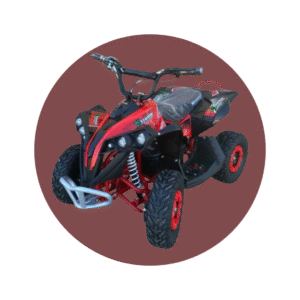 MINI CUADRON A GASOLINA 49CC ROJO