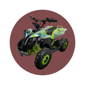 MINI CUADRON A GASOLINA 49CC VERDE