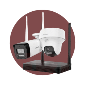 KIT HIKVISION 2 CAMARAS INALAMBRICAS 4MP