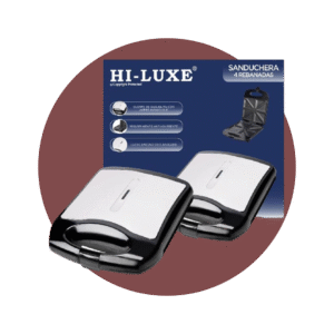 SANDUCHERA HI-LUXE 4 DIVISIONES 1400W HL-8003