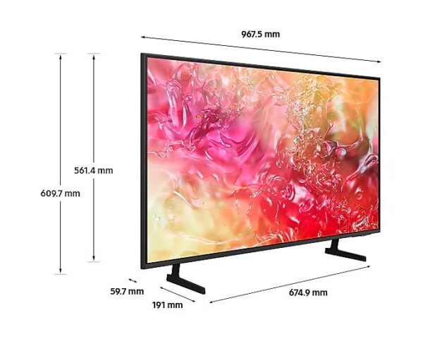 Smart Tv Samsung 43" 4K Crystal UHD - Image 3