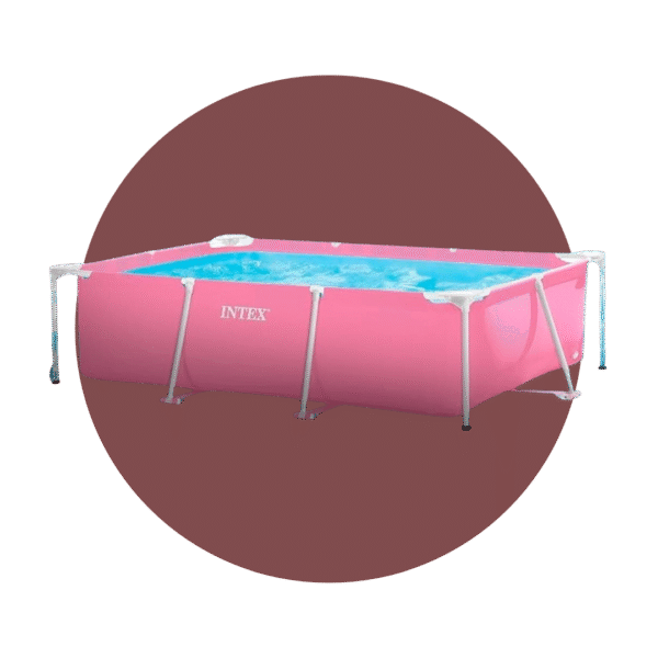 PISCINA RECTANGULAR TUBULAR INTEX 220*150*60 CM