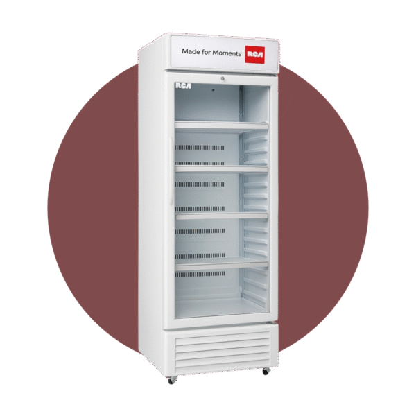 VITRINA SHOWCASE RCA VERTICAL 350L BLANCO