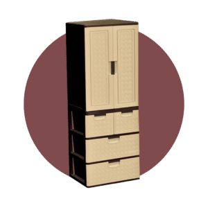 ARMARIO CAJONERA SUPREMA DUO CAFE BEIGE