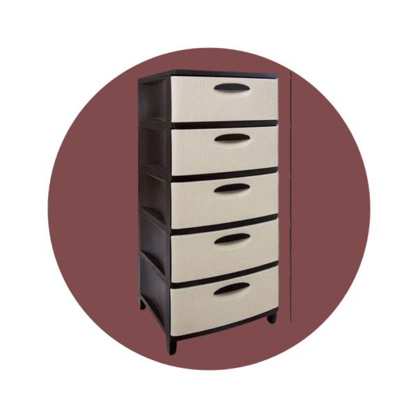 CAJONERA PICA SUPER NOVA 5P CAFE-BEIGE