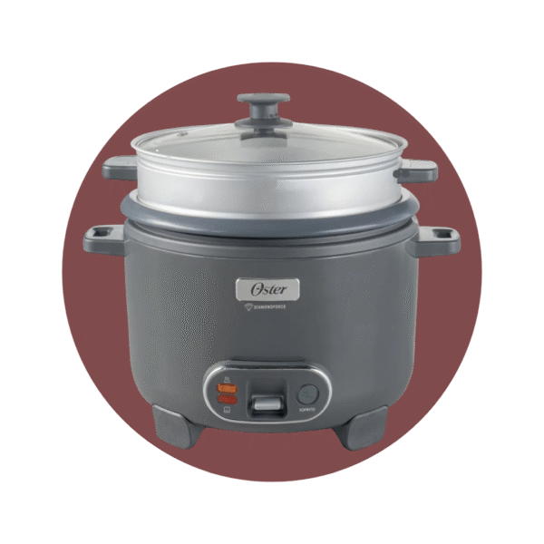 ARROCERA OSTER C/VAPORERA 2.2L 1700W 12TAZAS