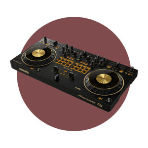Controlador Pioneer DJ de 2 canales de estilo scratch