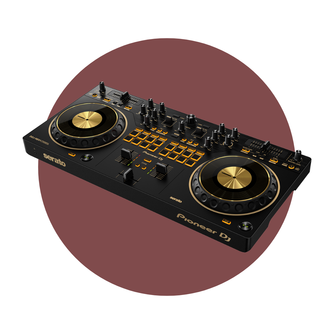Controlador Pioneer DJ de 2 canales de estilo scratch