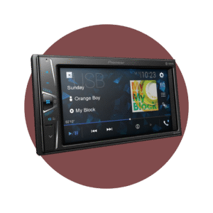 RADIO PARA CARRO PANTALLA TACTIL 6.2" PIONEER