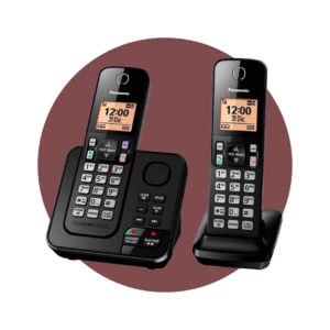 TELEFONO INALÁMBRICO PANASONIC 2 BASES