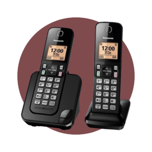 TELEFONO INALÁMBRICO 2 BASES PANASONIC