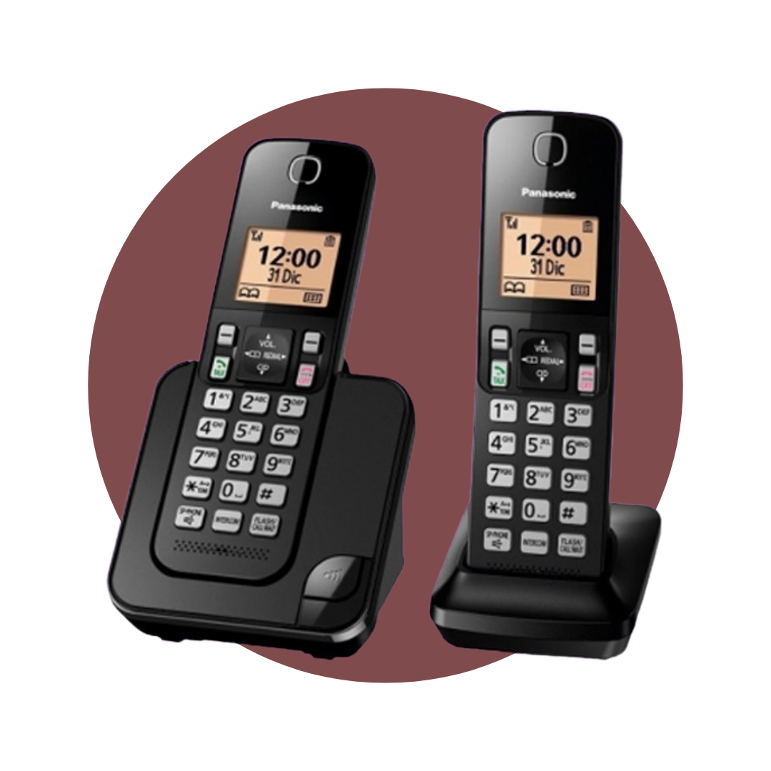 TELEFONO INALÁMBRICO 2 BASES PANASONIC