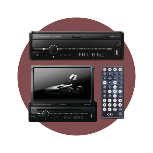 RADIO PARA CARRO ACOUSTIC CON PANTALLA 7"