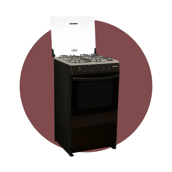 COCINA ECOLINE NOELIA MATE 21" 4 QUEMADORES