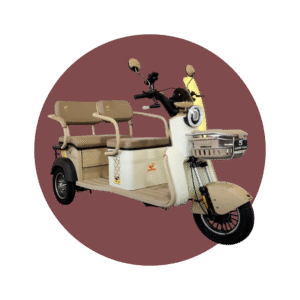 TRICICLO ELÉCTRICO 2 ASIENTOS