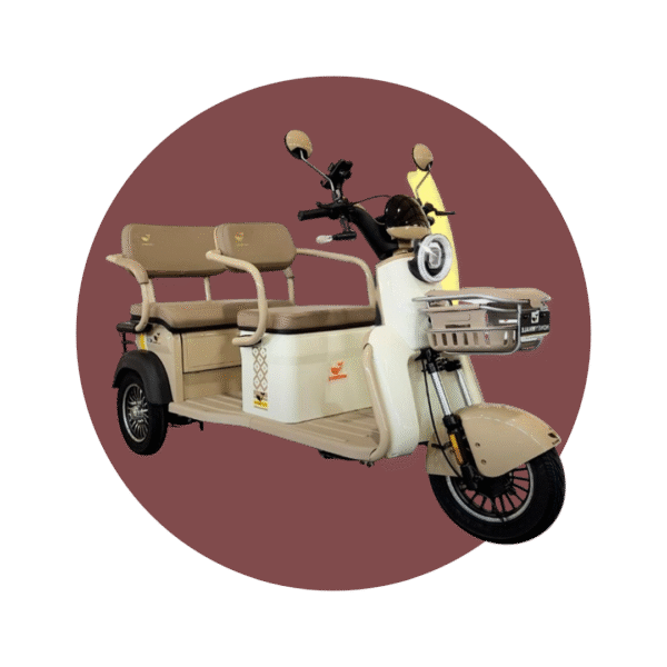 TRICICLO ELÉCTRICO 2 ASIENTOS
