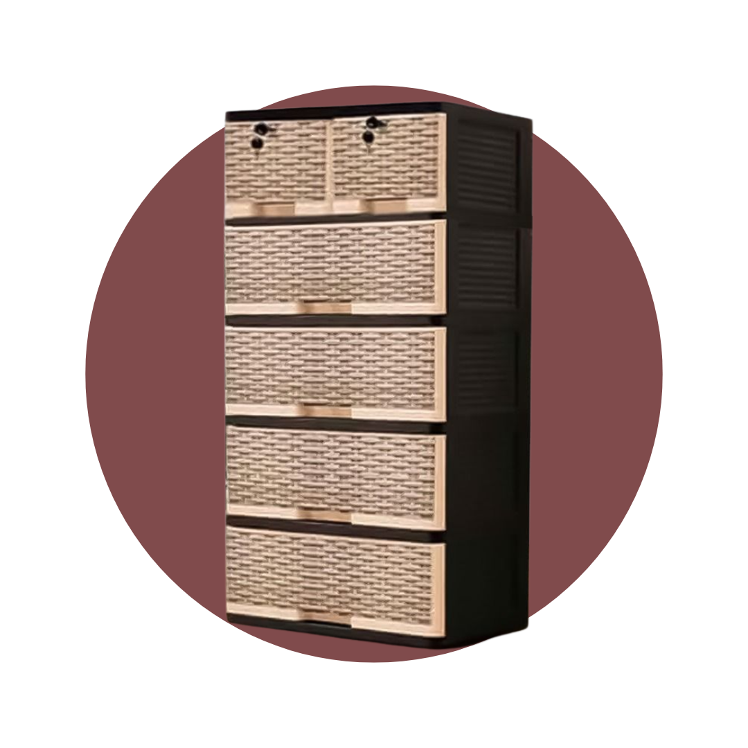 CAJONERA RAMADA 5 PISOS CON LLAVE