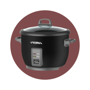 Olla Arrocera PRIMA 1.8 Lts 10 Tazas Negro