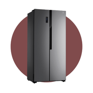 REFRIGERADORA INDURAMA RI-760 SIDE BY SIDE 468 LITROS CROMA