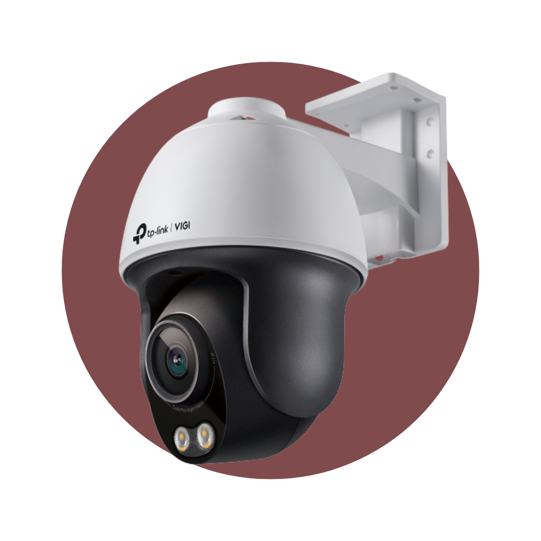 Cámara PT IP VIGI ColorPro Night Vision para exterior de 4MP