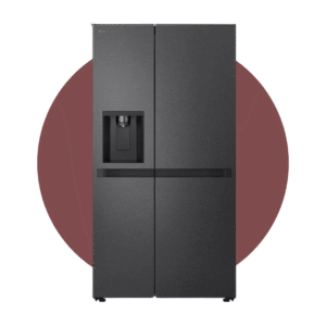 Refrigeradora Side by Side 679L (Bruto) / 612L (Neto) Smart Inverter Essence Matte Black