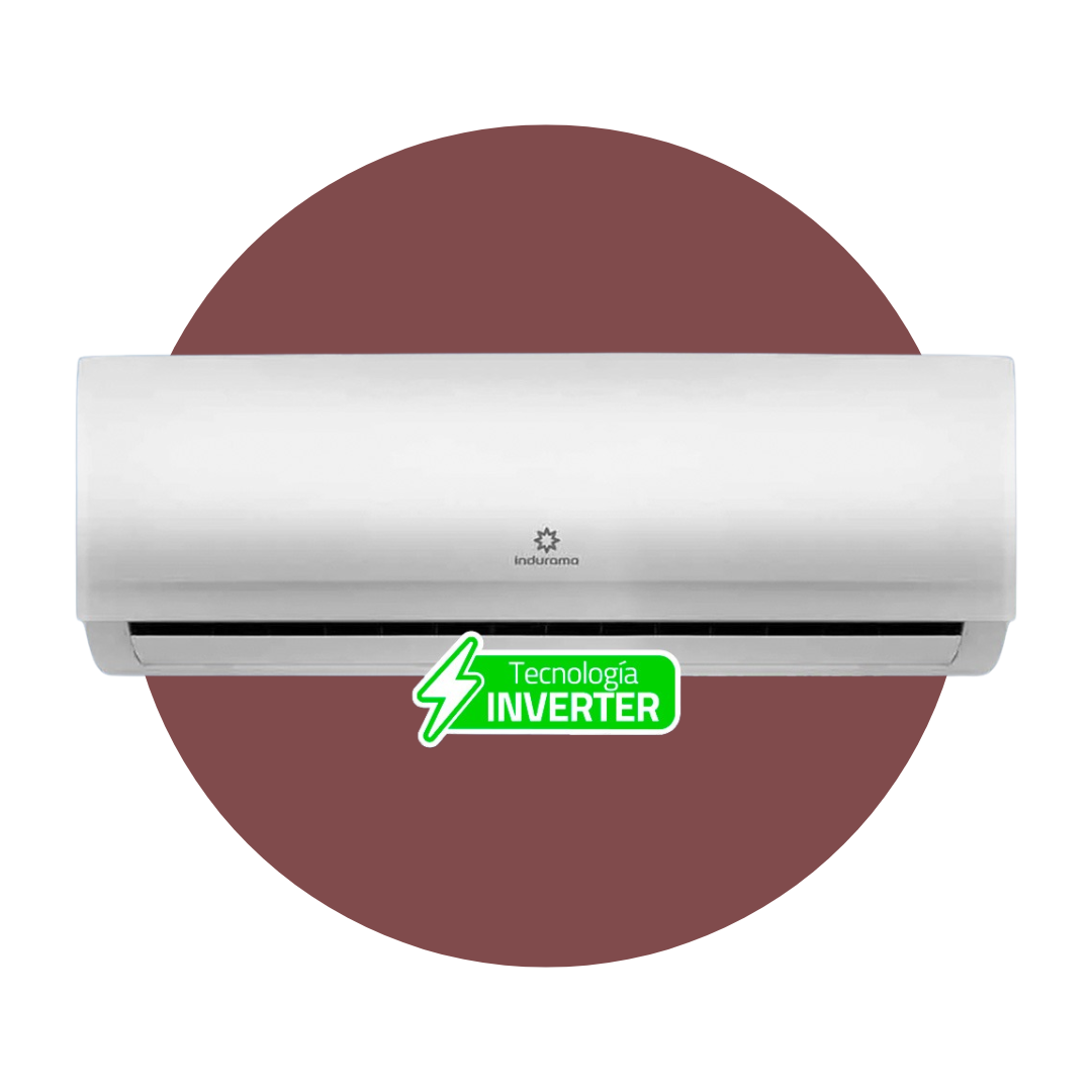 AIRE ACONDICIONADO INVERTER INDURAMA 12K/BTU