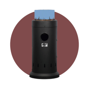 CALEFACTOR DE AMBIENTES BP TIPO CILINDRO BLACK