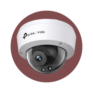 Cámara IP VIGI tipo dome con IR de 4MP